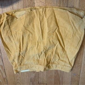 Pac-sun Yellow Corduroy Skirt